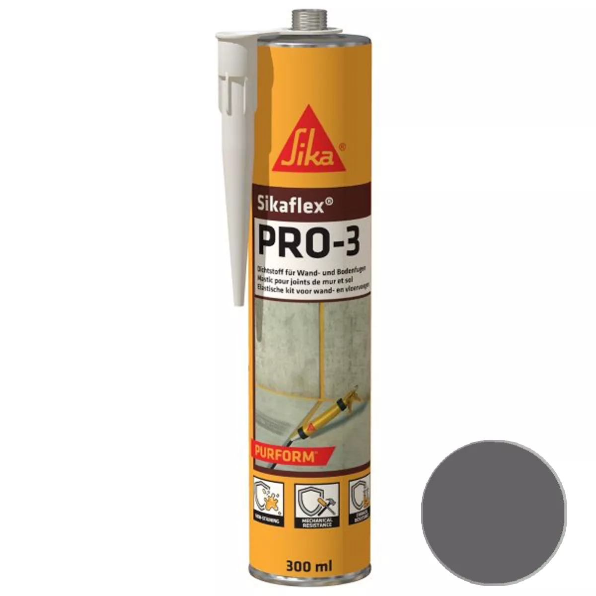 Spárovací tmel Sikaflex Pro-3 Purform beton šedý 300 ml