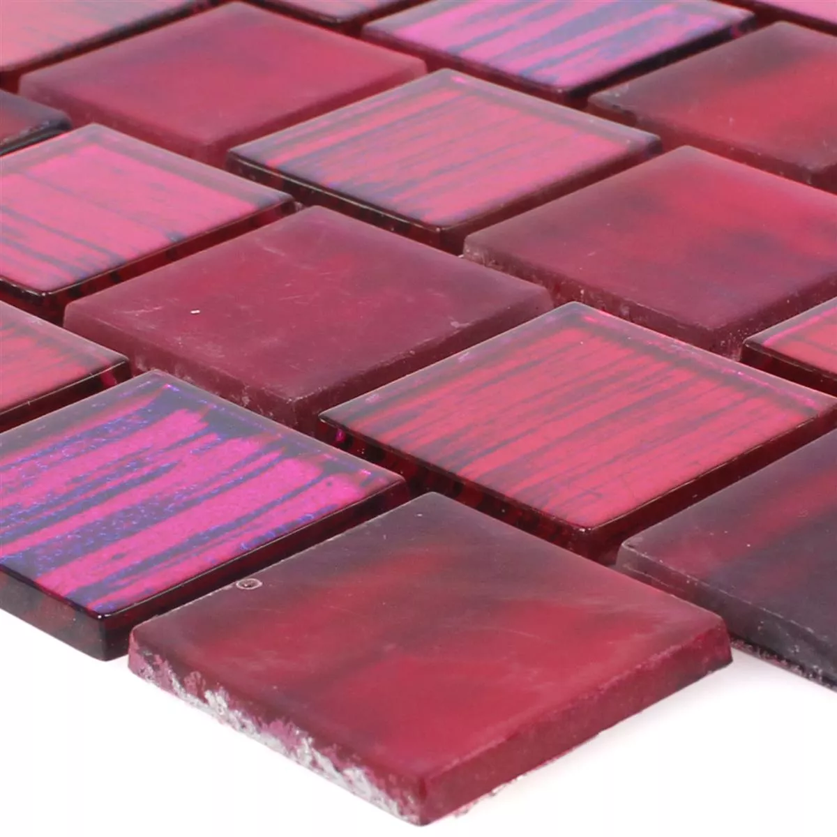 Skleněná Mozaika Dlaždice Lanzarote Růžová Pink Úzký Skleněná Mozaika Dlaždice Lanzarote Růžová Pink Úzký