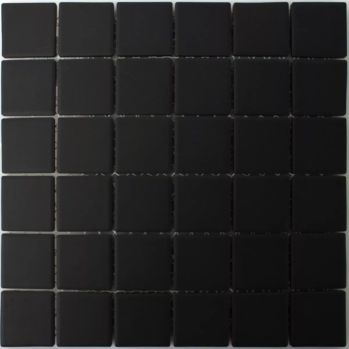 Vzorek Keramická Mozaikové Dlaždice Miranda Černá Protiskluzová Neglazovaný Q47