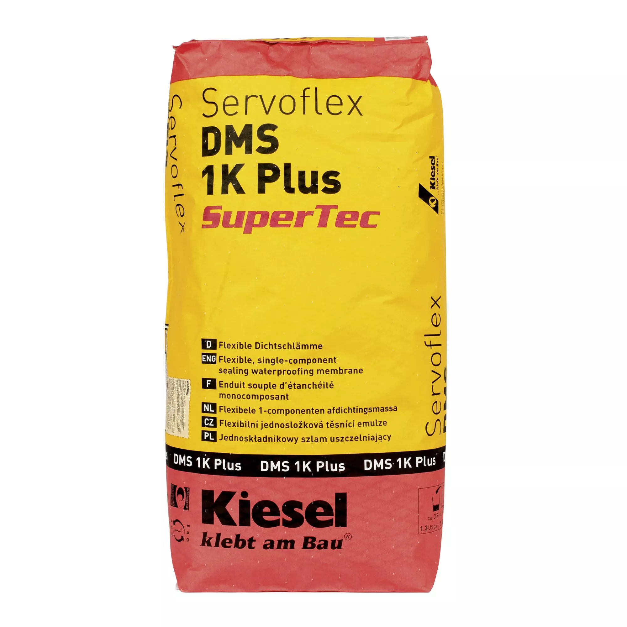 Kiesel Servoflex DMS 1K Plus SuperTec - Flexibilní Jednosložková Těsnící Kaše (15 Kg)