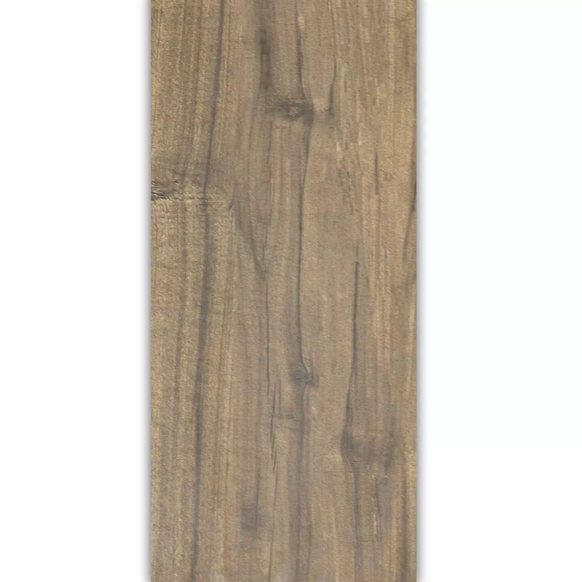 Vzorek Podlahové Dlaždice Dřevěný Vzhled Emparrado Hnědá 30x120cm