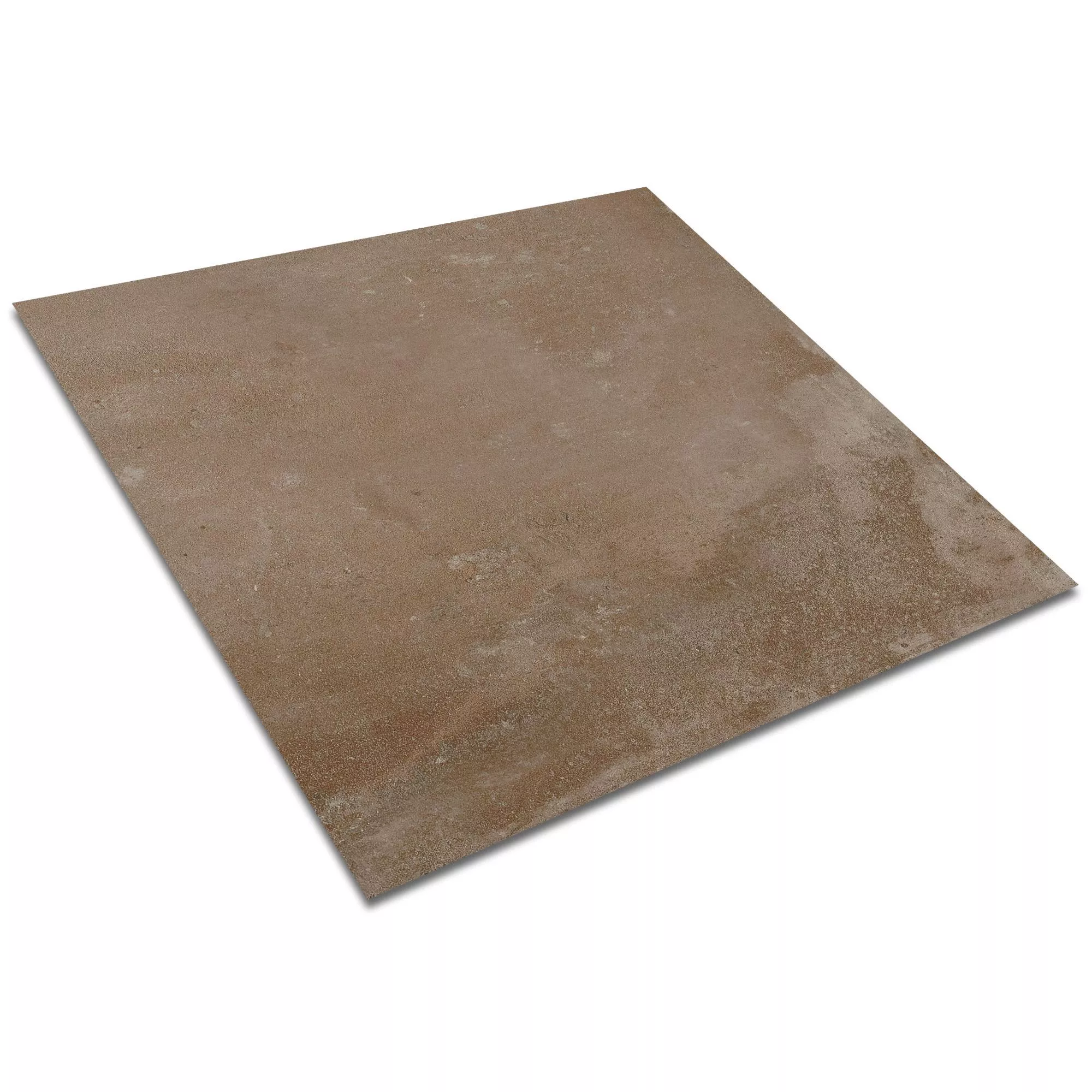 Vzorek Podlahová Dlaždice Cementový Vzhled Maryland Hnědá 60x60cm