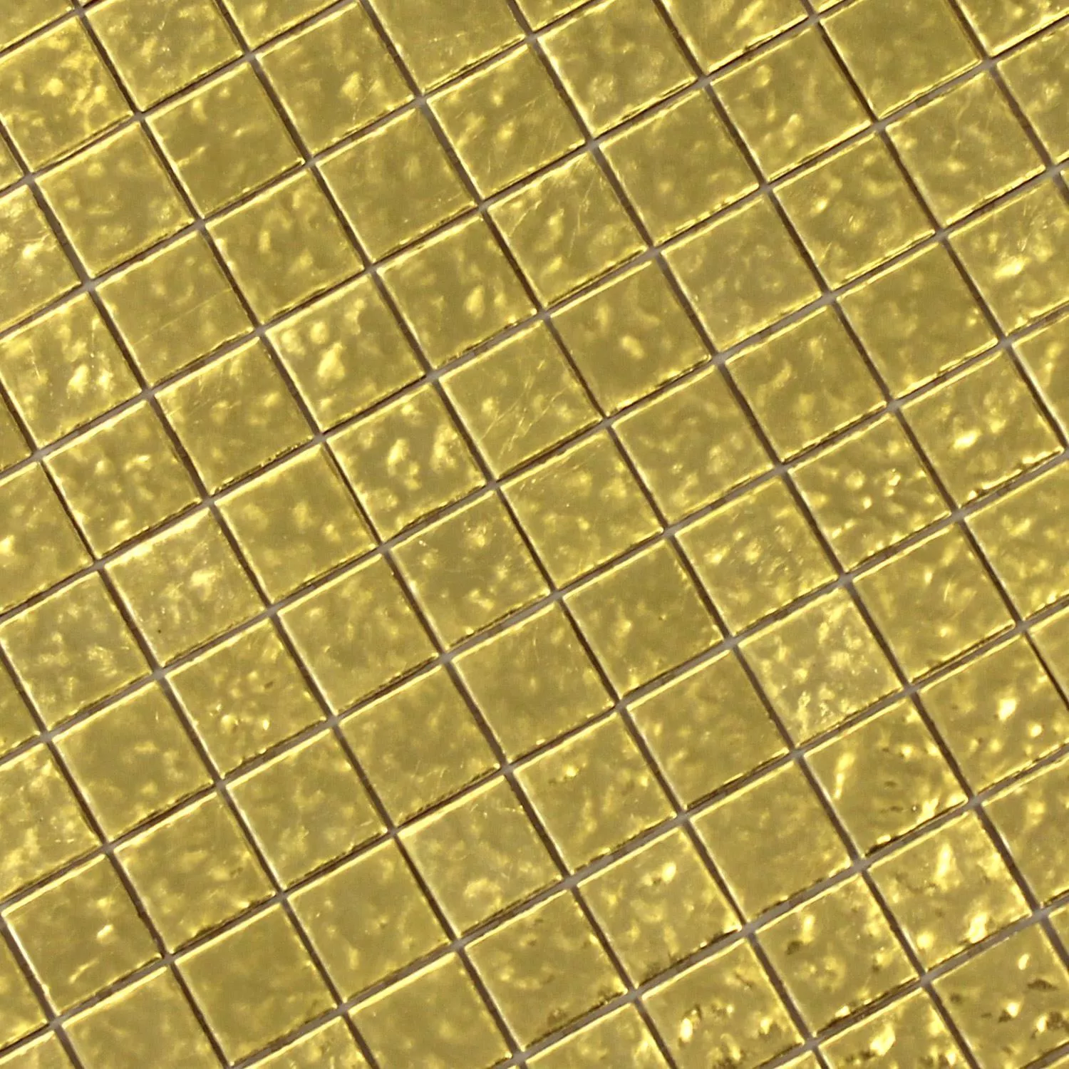 Mozaiková Dlaždice Trend-Vi Sklo Plátek Zlata 24 Karát 2x2cm