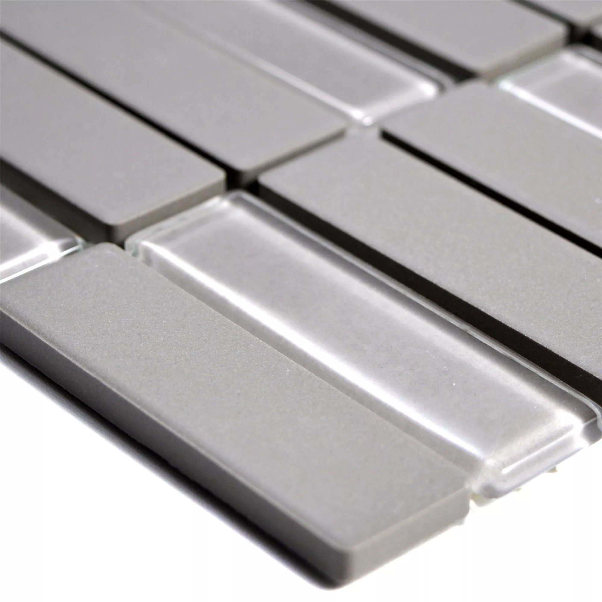 Mozaiková Dlaždice Neglazovaný Garden Šedá Hůlky