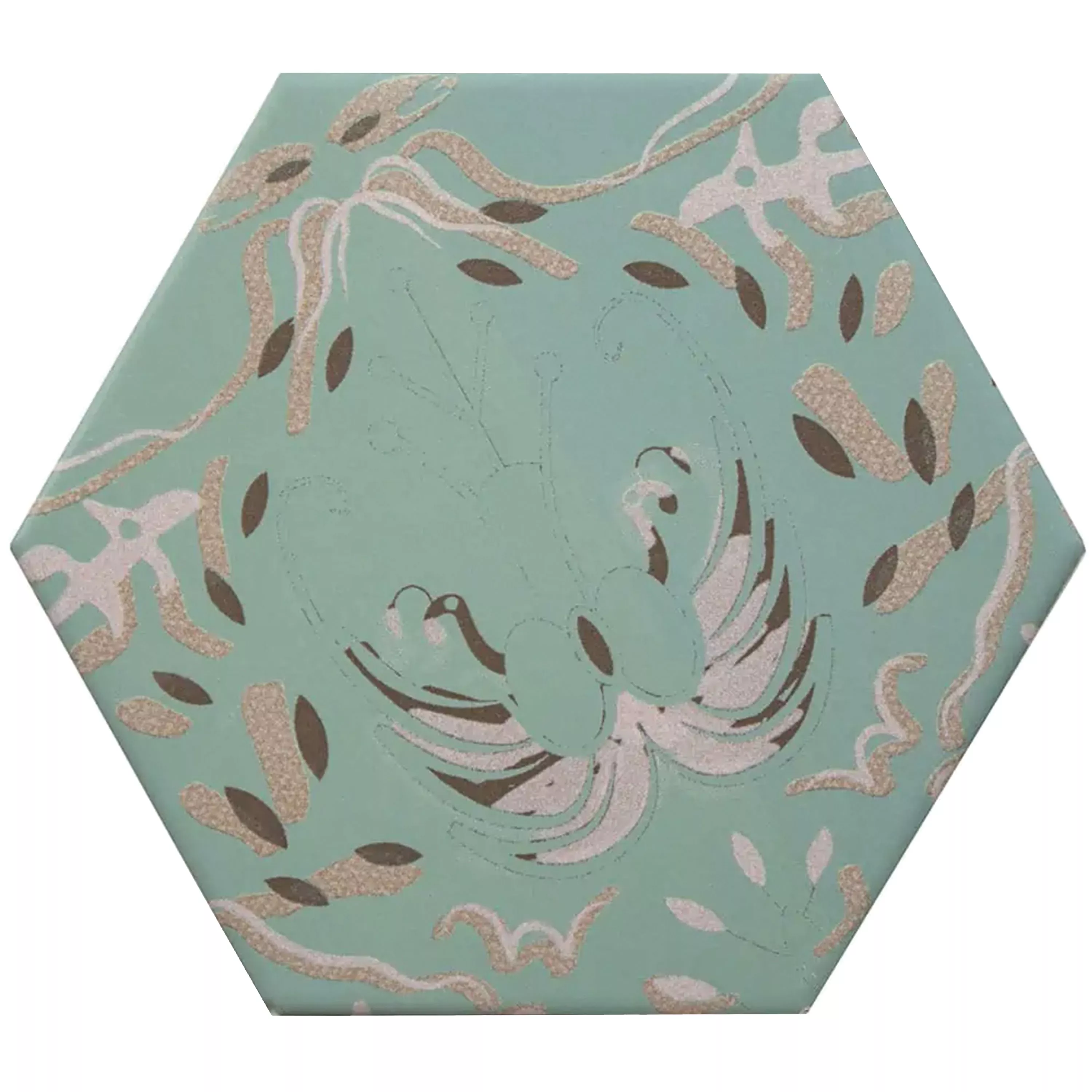 Kameniny S Porcelánovou Povrchovou Úpravou Dlaždice Modena Šestiúhelník Decor 5