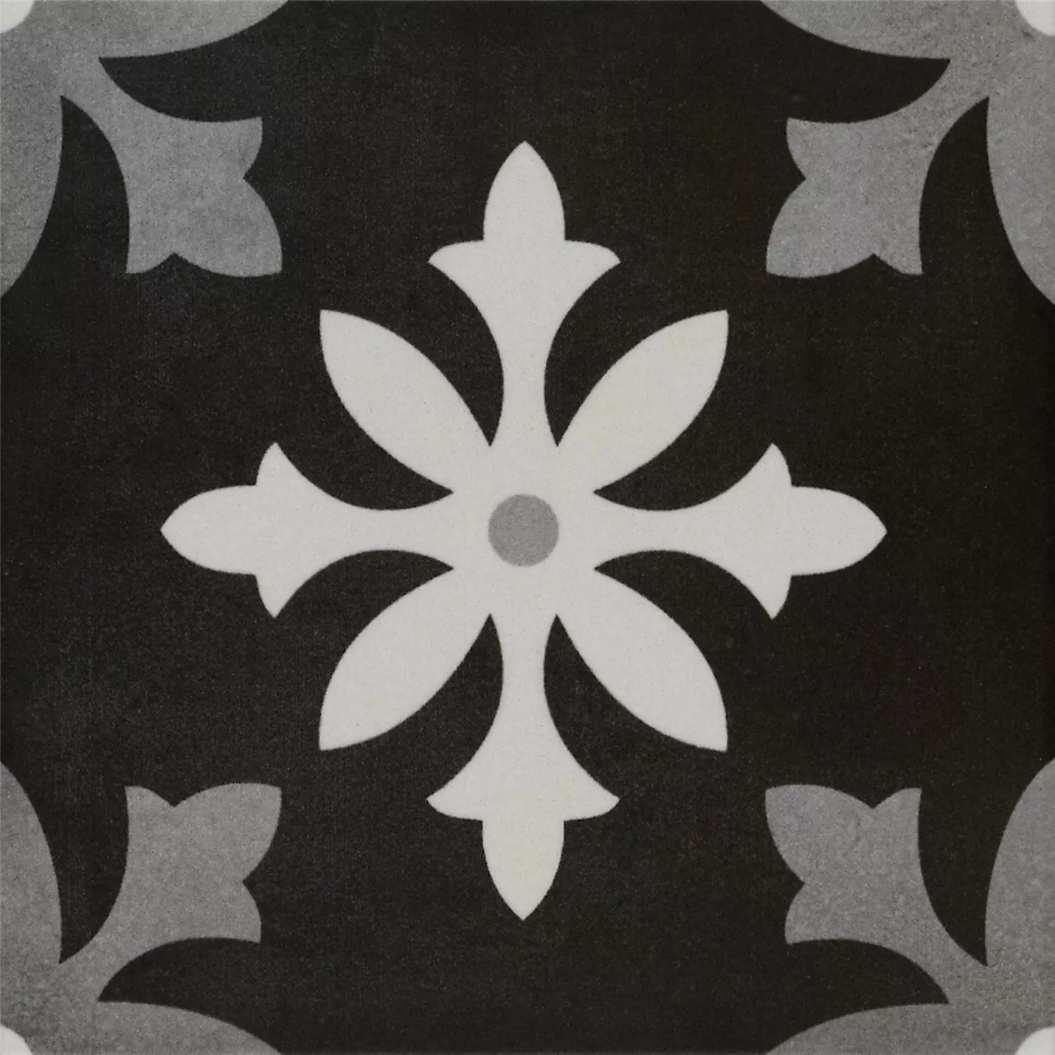 Vzhled Cementové Dlaždice Gotik Tacca 22,3x22,3cm