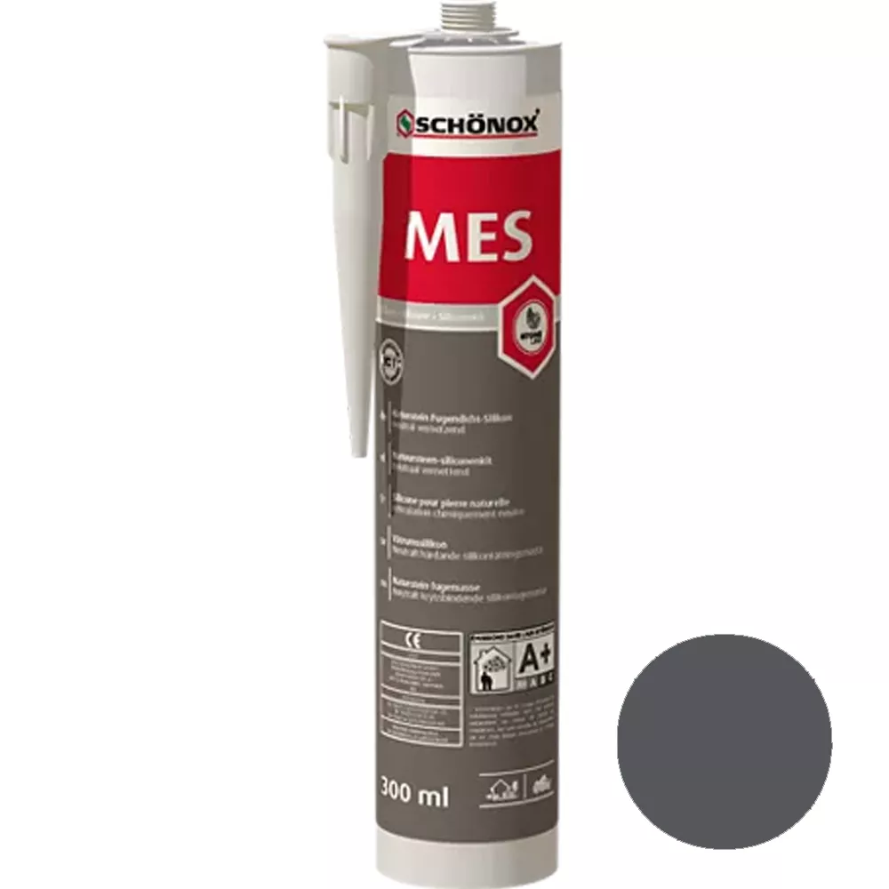Schönox MES Tmel na mramorové spáry silikonový grafit 300ml