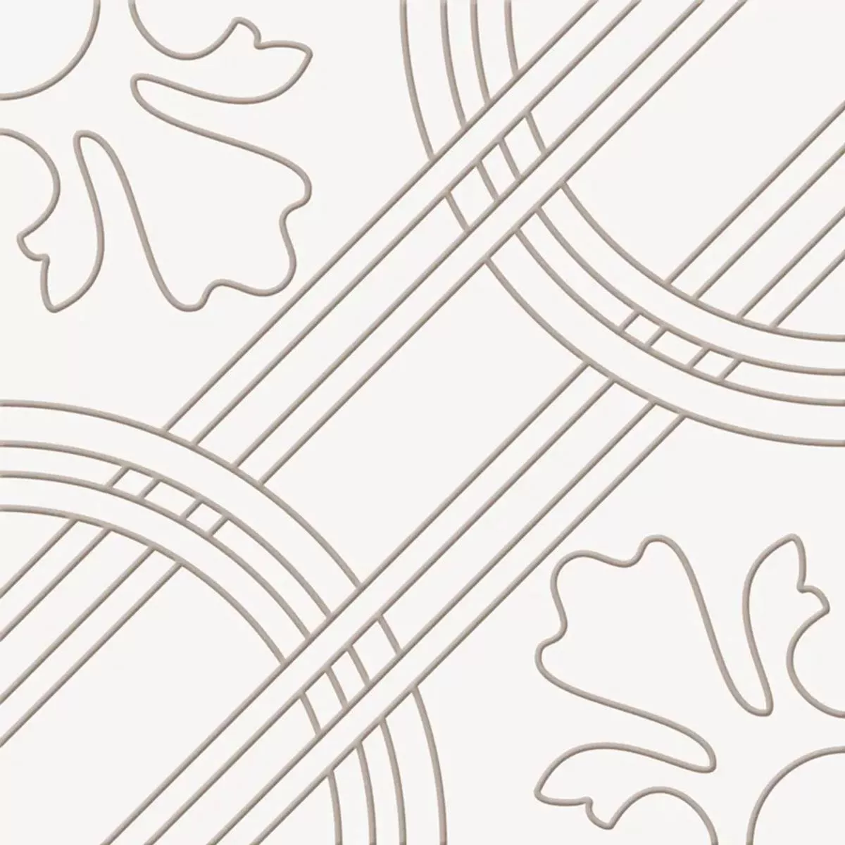 Skyros Bílá Šedá 25x25 cm