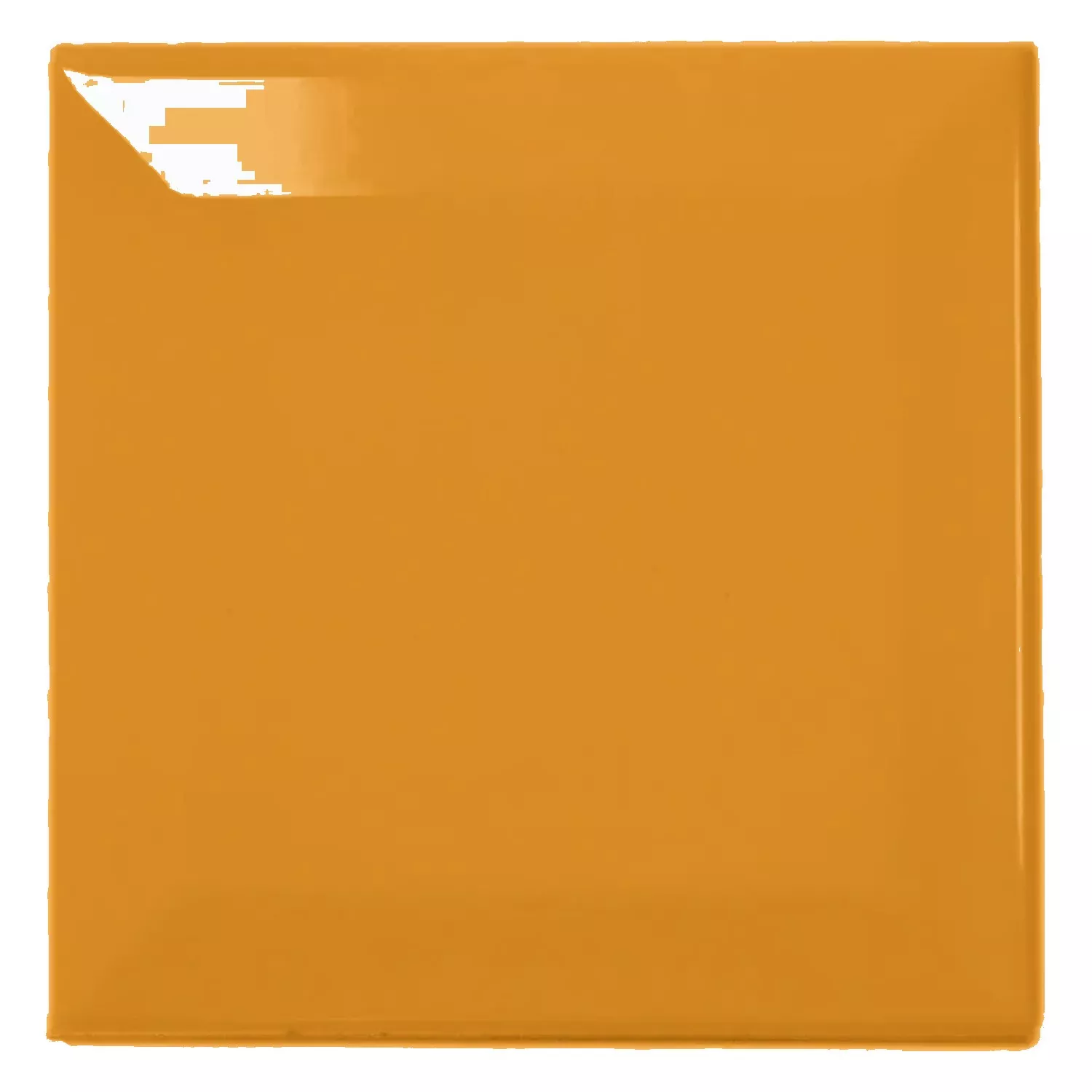Dlaždice metra Žlutá Lesklá 10x10 cm Fazeta Catarina Ocre