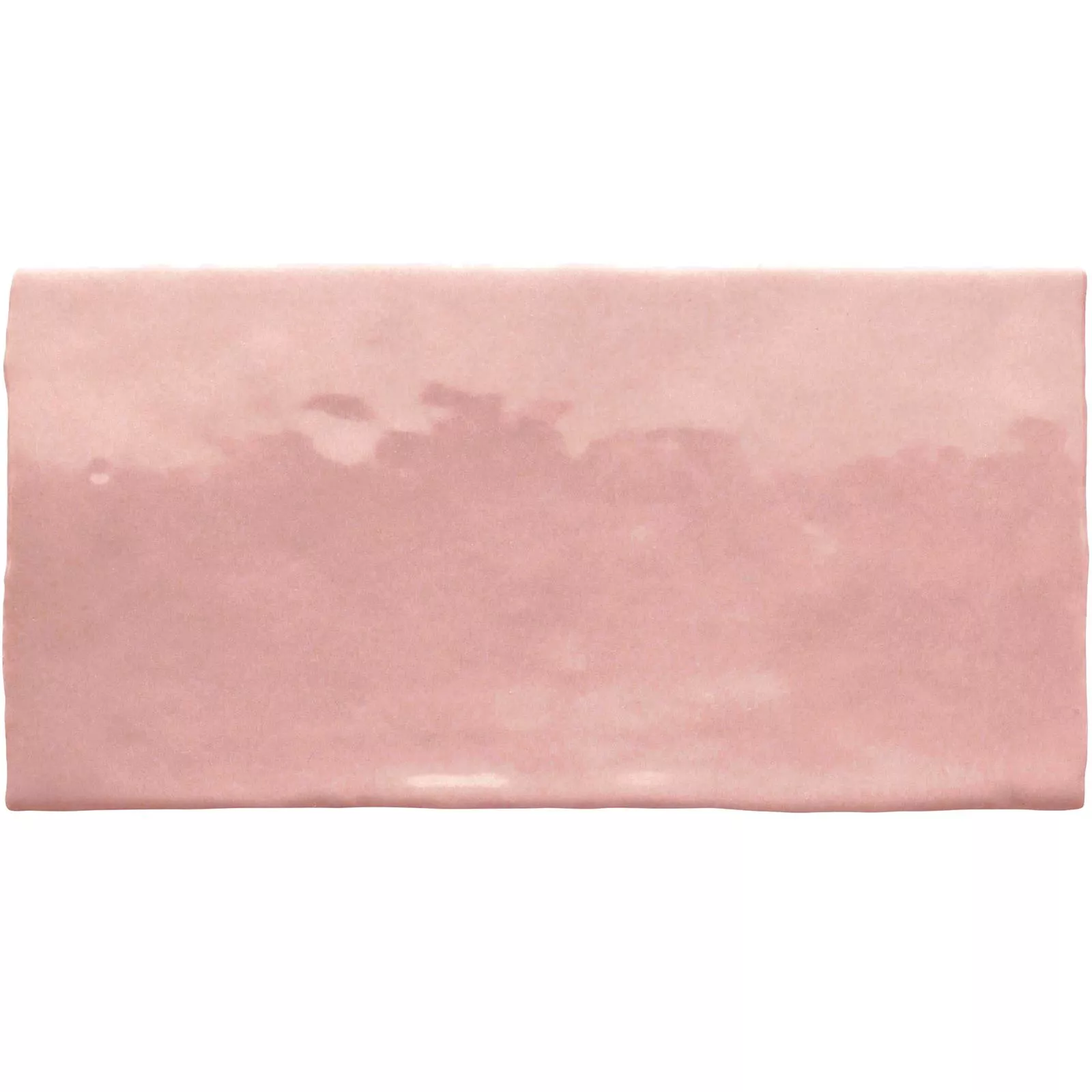 Vzorek Obkladačka Algier Ručně Vyrobené 7,5x15cm Růžová Pink