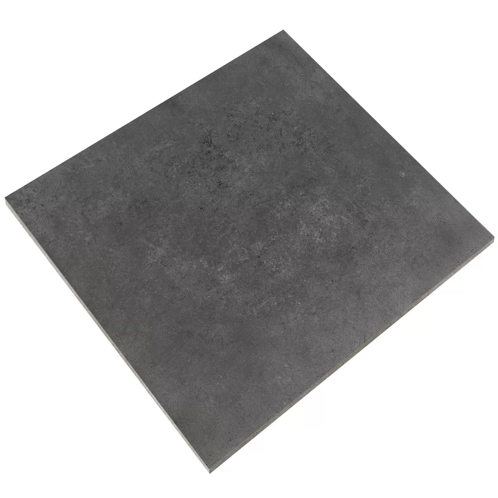 Podlahové Dlaždice Cementový Vzhled Nepal Slim Antracitová 100x100cm