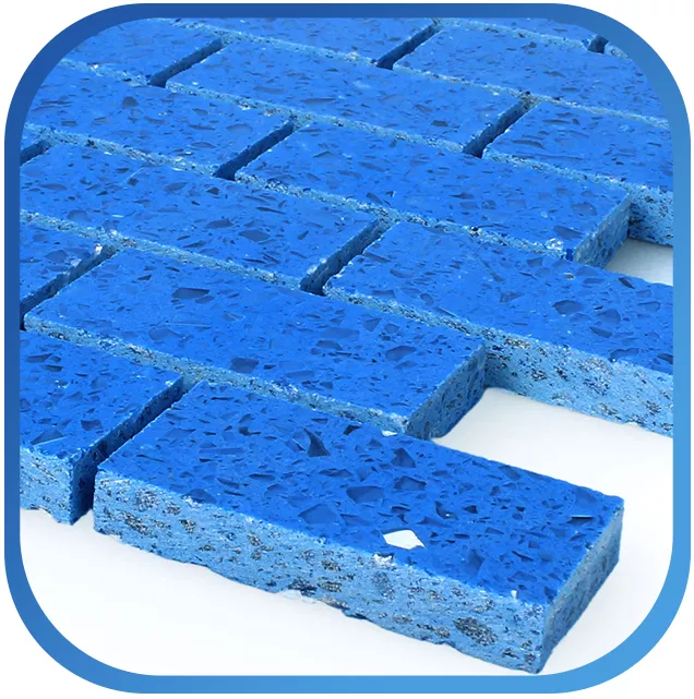 Mozaika z Umělé Pryskyřice a Křemene Mozaika z Umělé Pryskyřice a Křemene