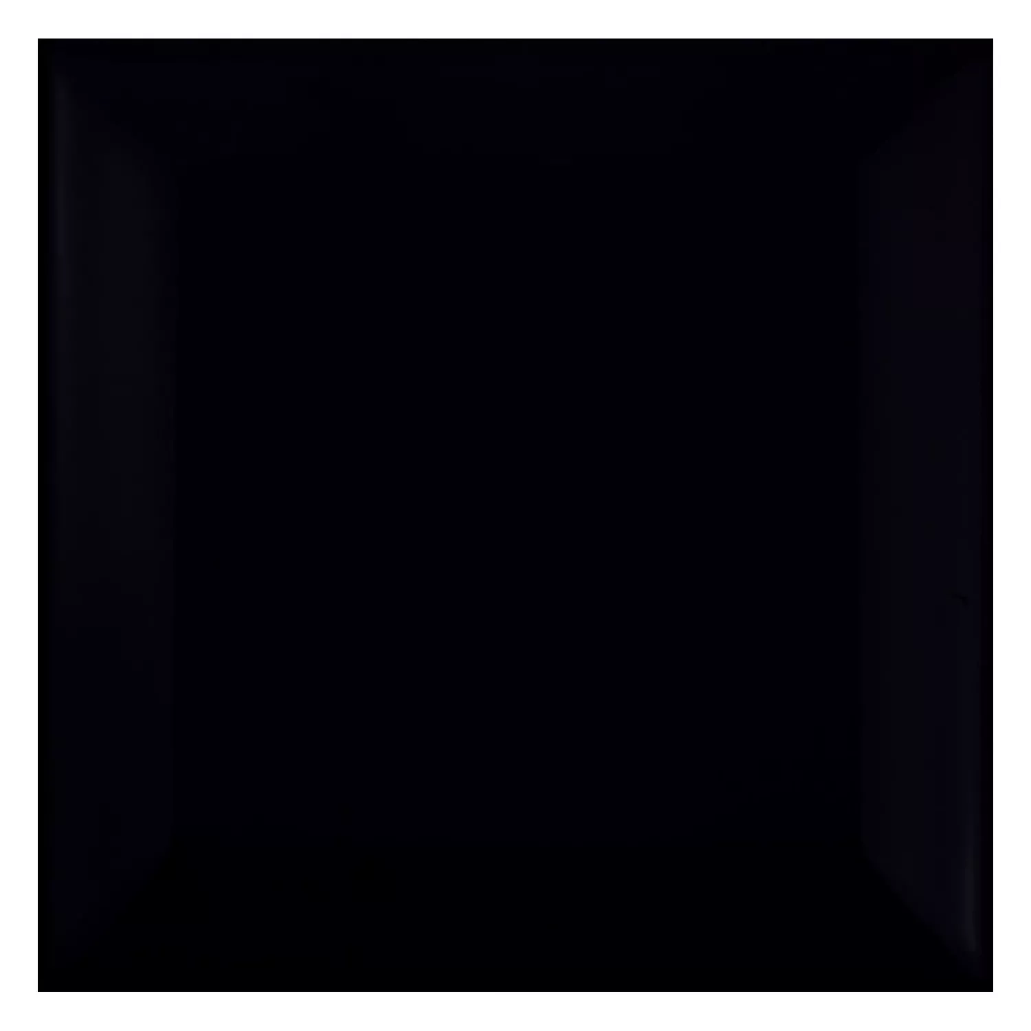 Dlaždice metra Černá Matný 10x10 cm Fazeta Catarina Negro