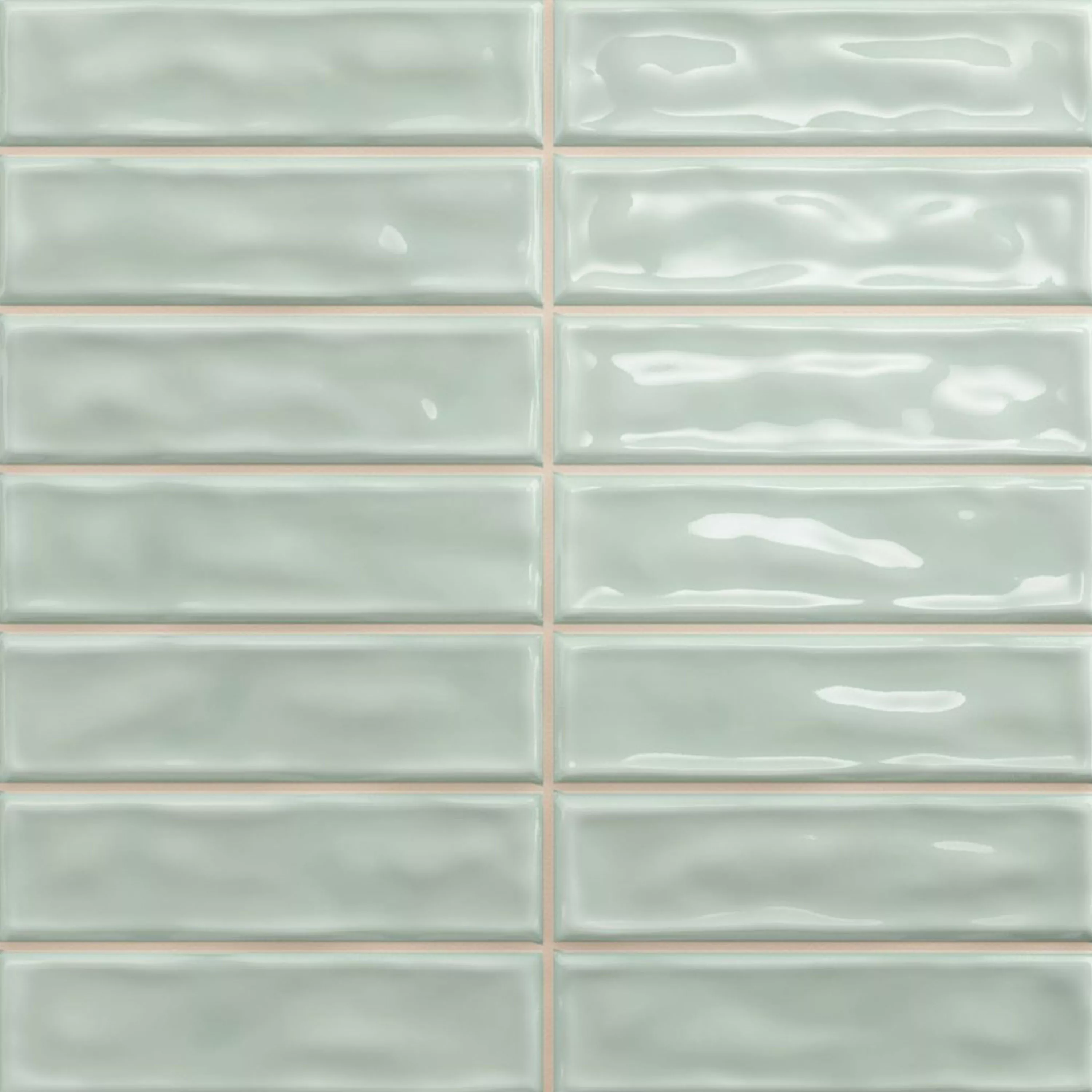 Nástěnné Obklady Verbania Hůlky Lesklá Zvlněné Tyrkysový 20x20cm Nástěnné Obklady Verbania Hůlky Lesklá Zvlněné Tyrkysový 20x20cm