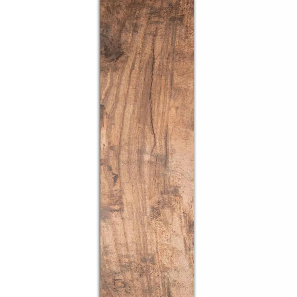 Vzorek Podlahové Dlaždice Dřevěný Vzhled Global Hnědá 20x180cm