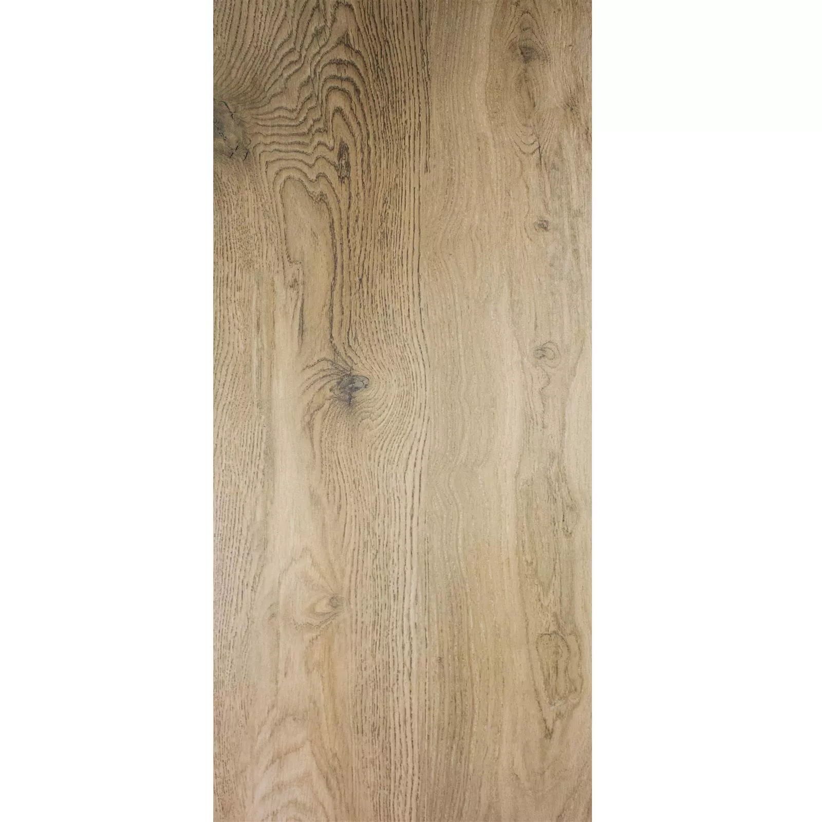 Vzorek Podlahová Dlaždice Dřevěný Vzhled Linsburg Tmavě Béžová 30x120cm