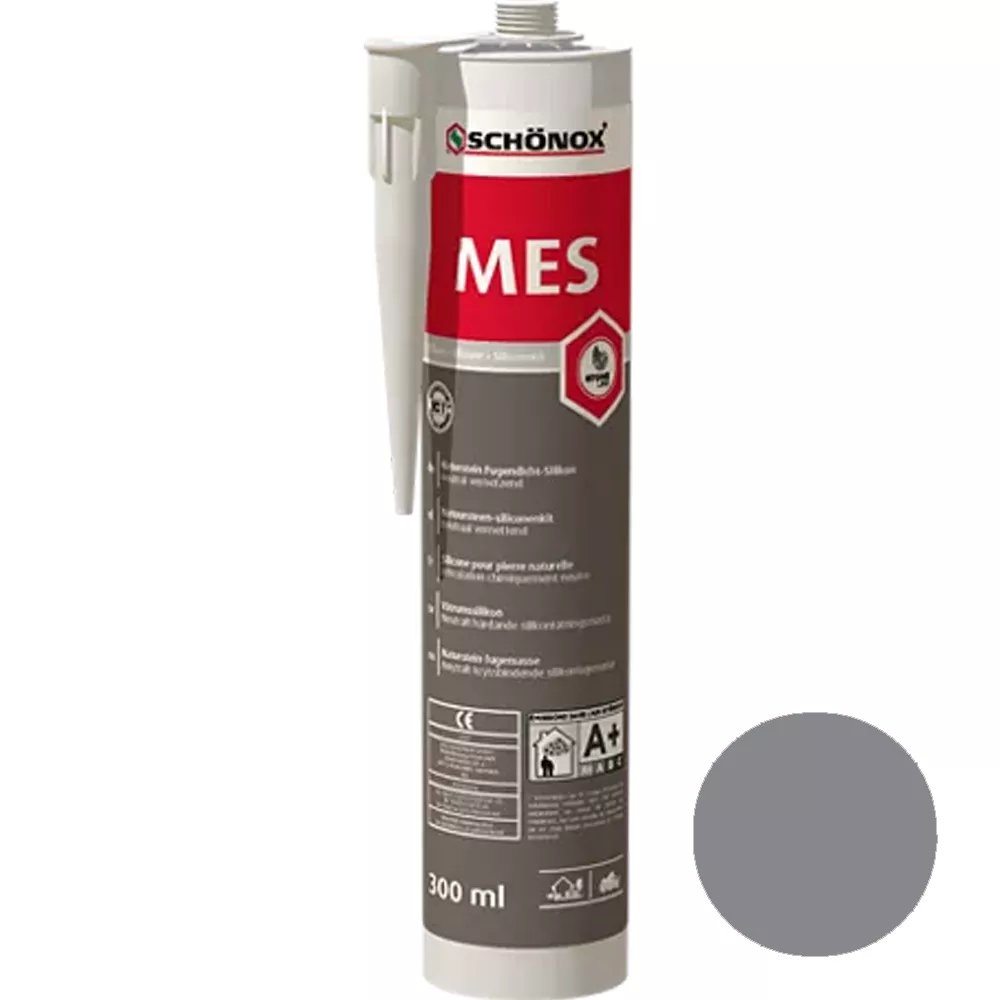 Schönox MES Tmel na mramorové spáry silikonový platinovo šedý 300ml