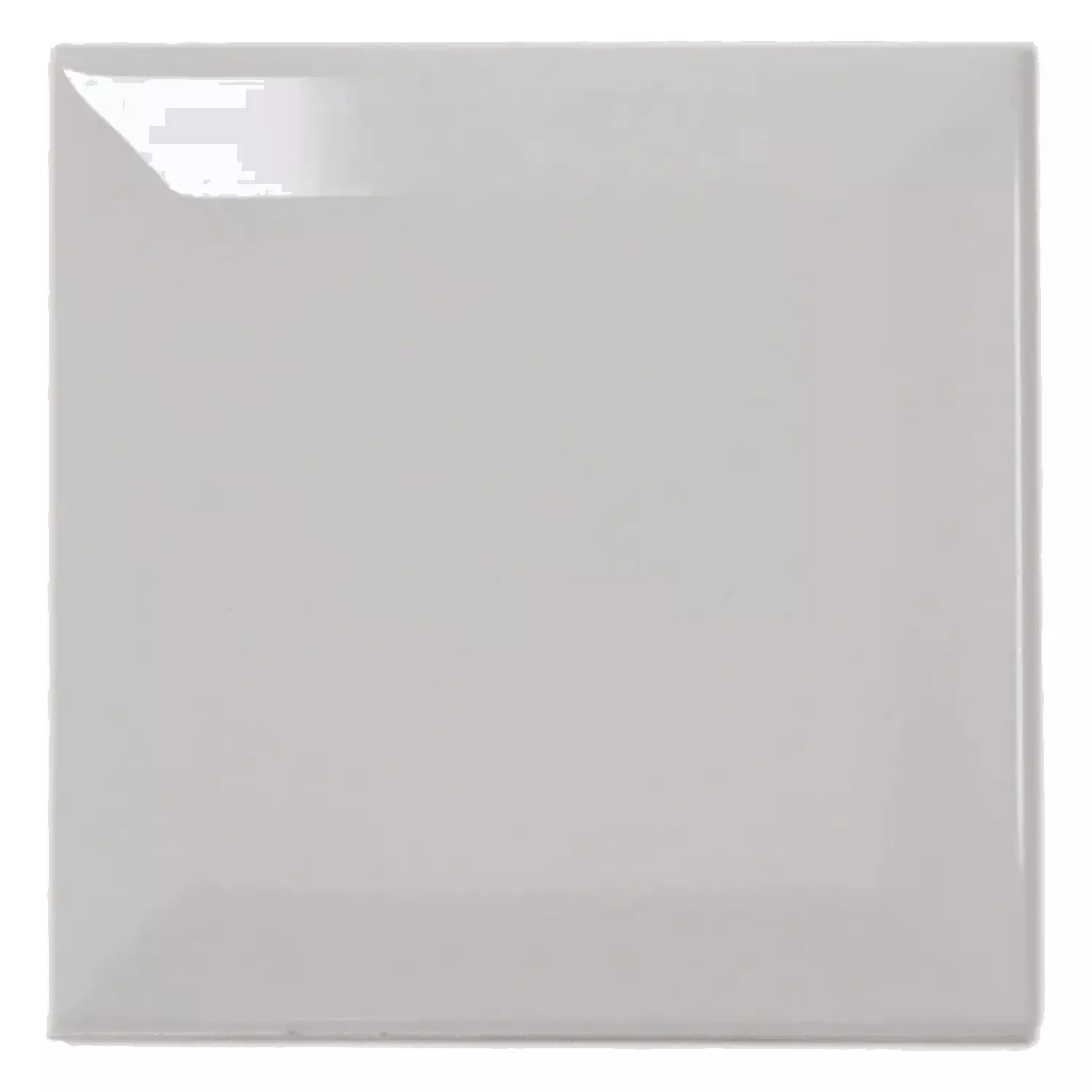 Dlaždice metra Šedá Lesklá 10x10 cm Fazeta Catarina Gris