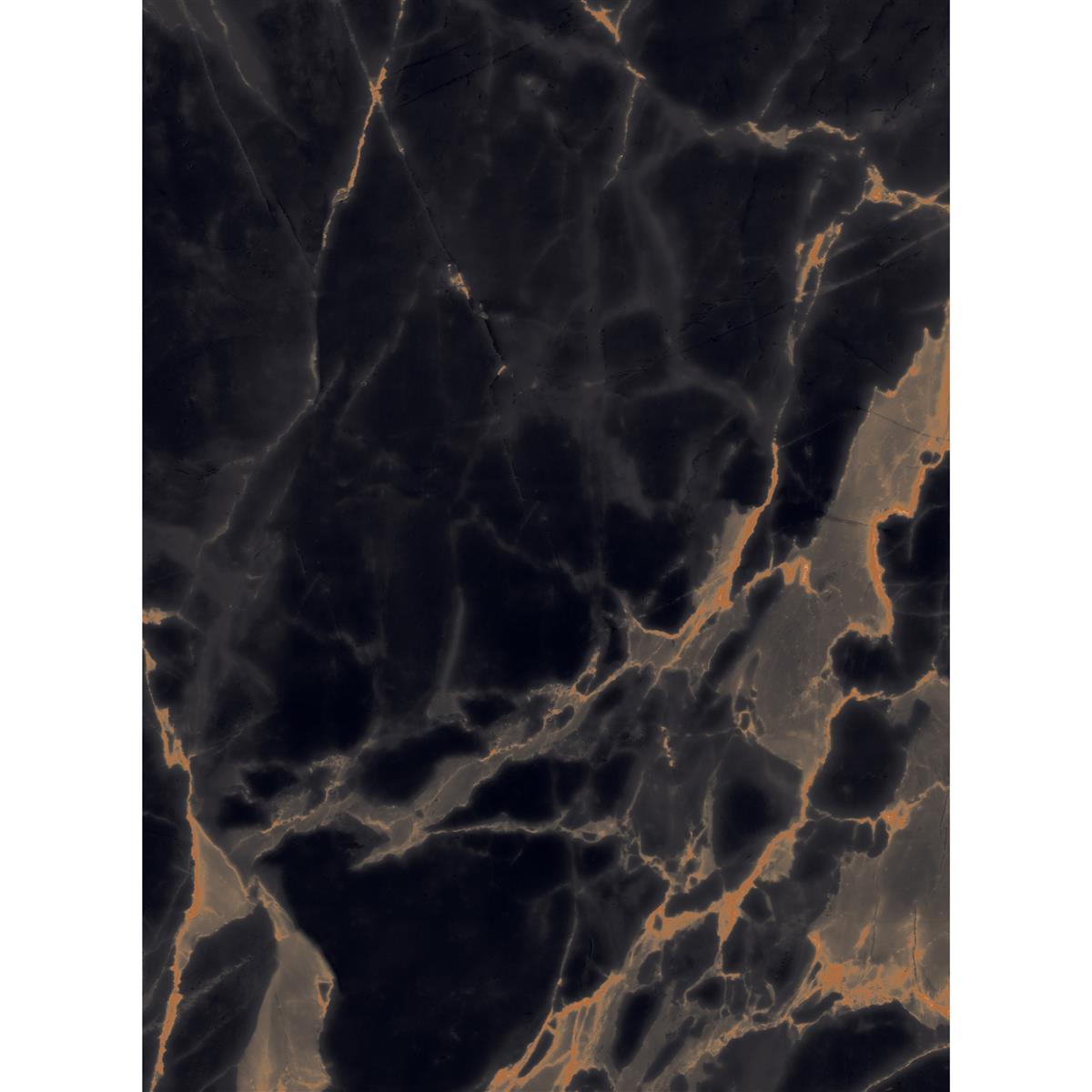 Podlahová Dlaždice Livingstone Černá Zlatá Leštěná 60x120x0,6cm