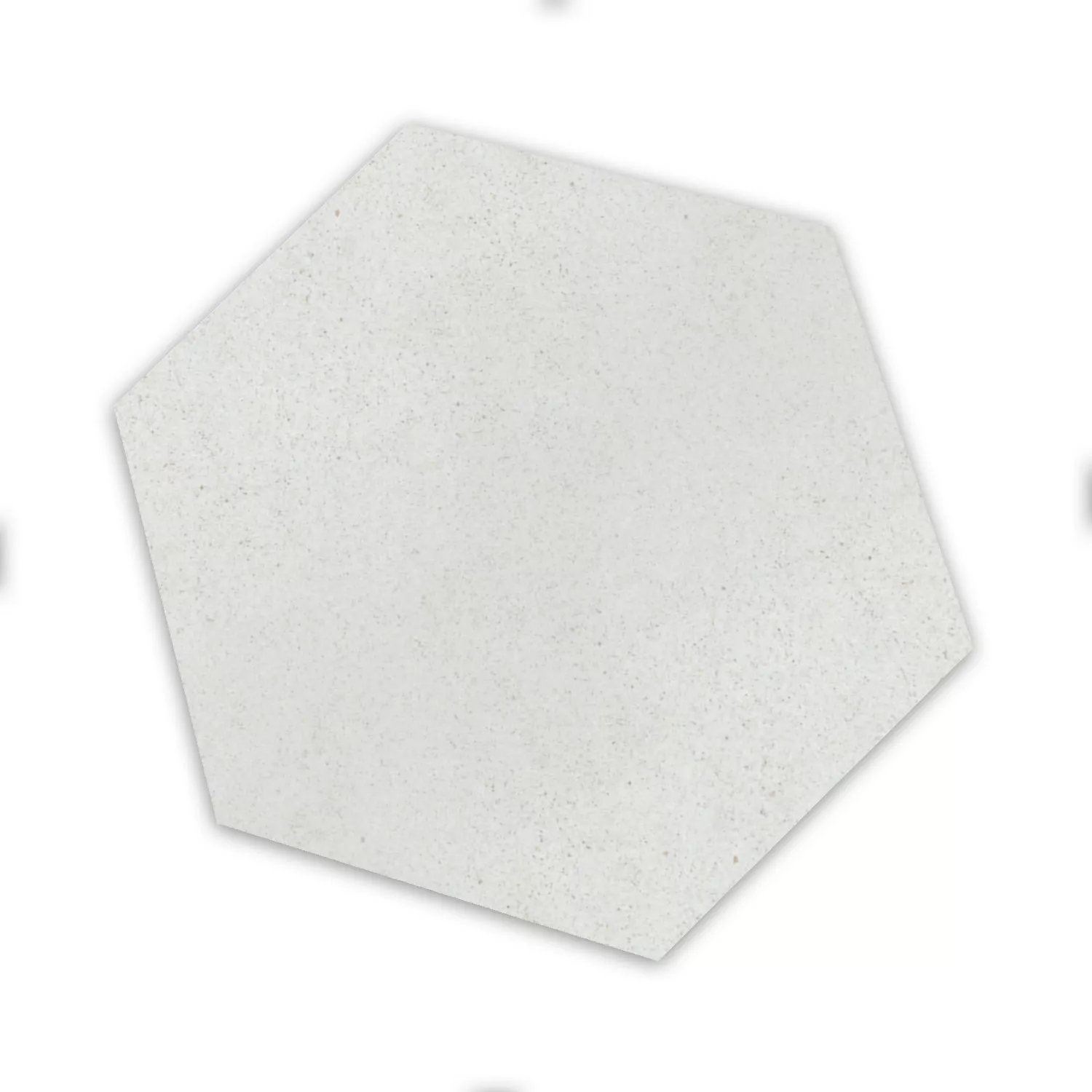 Vzorek Vzhled Cementové Šestiúhelník Podlahové Dlaždice Alicante Blanco