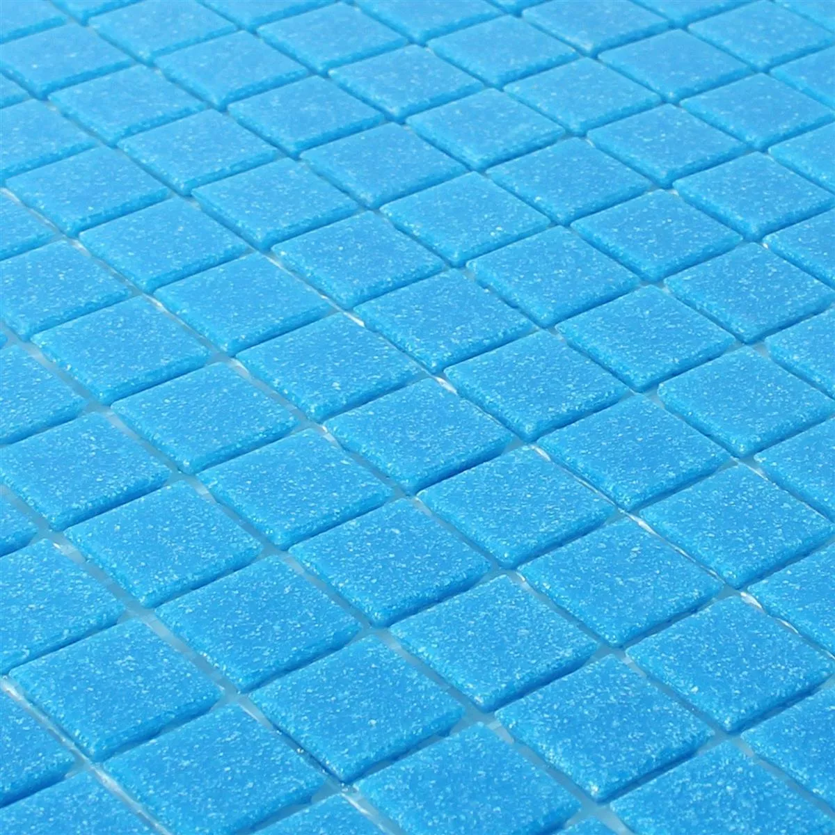 Vzorek Skleněná Mozaika Dlaždice Potsdam Modrá