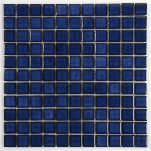 Keramické Mozaikové Dlaždice 25x25x4mm Modré