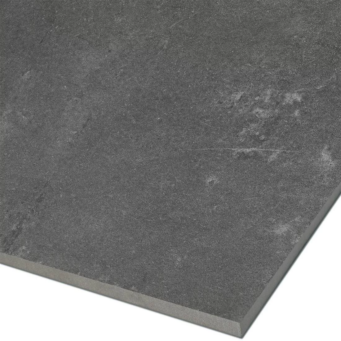 Podlahové Dlaždice Cementový Vzhled Nepal Slim Antracitová 100x100cm