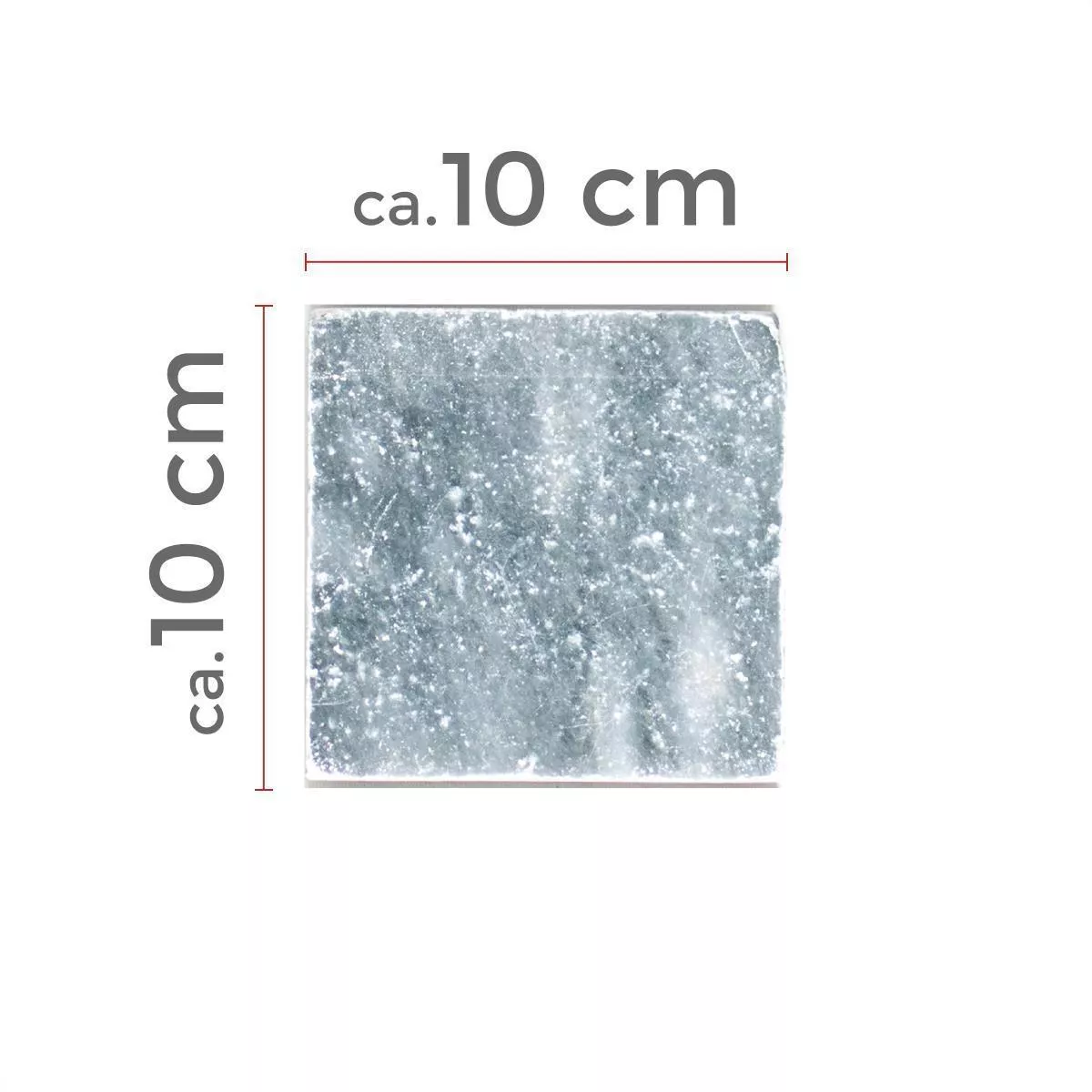 Vzorek Dlaždice Z Přírodního Kamene Mramor Bardiglio 10x10cm