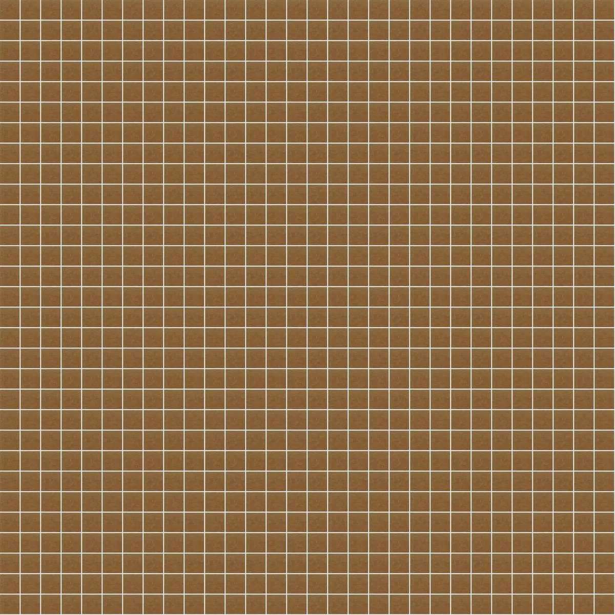 Skleněná Mozaika Dlaždice Trend-Vi Vitreo 191 Káva Hnědá 10x10mm