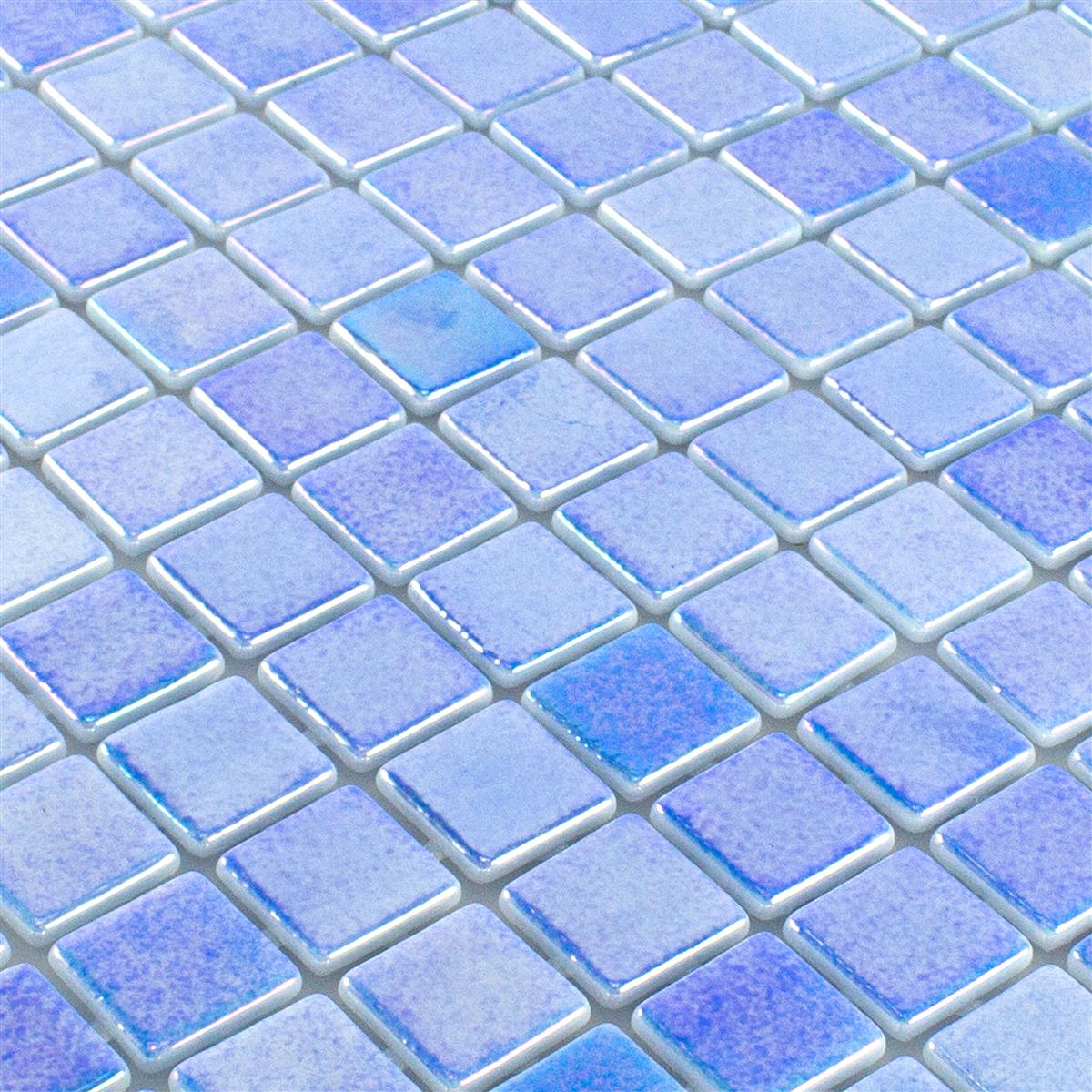 Sklo Plavecký Bazén Mozaika McNeal Modrá 25