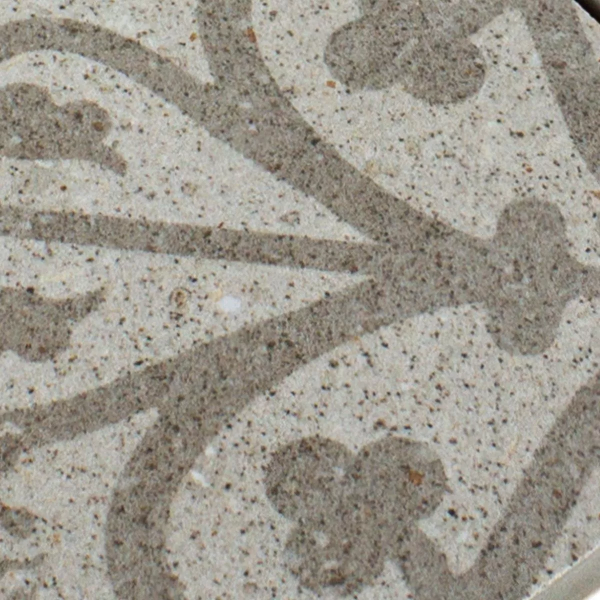 Vzorek Keramická Mozaika Dlaždice Eylem Retro Vzhled Béžová Q95