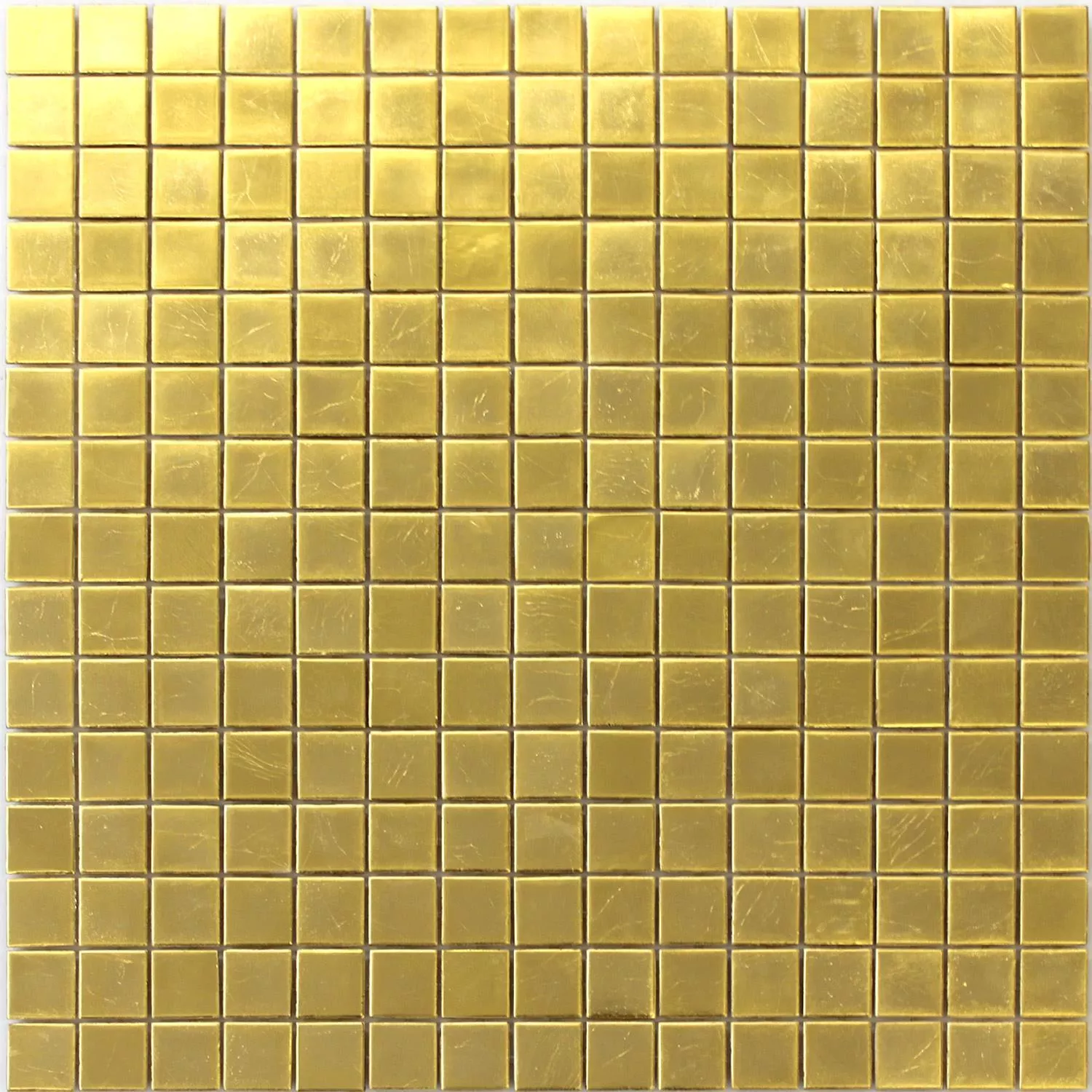Mozaiková Dlaždice Trend-Vi Sklo Plátek Zlata 24 Karát 1x1cm
