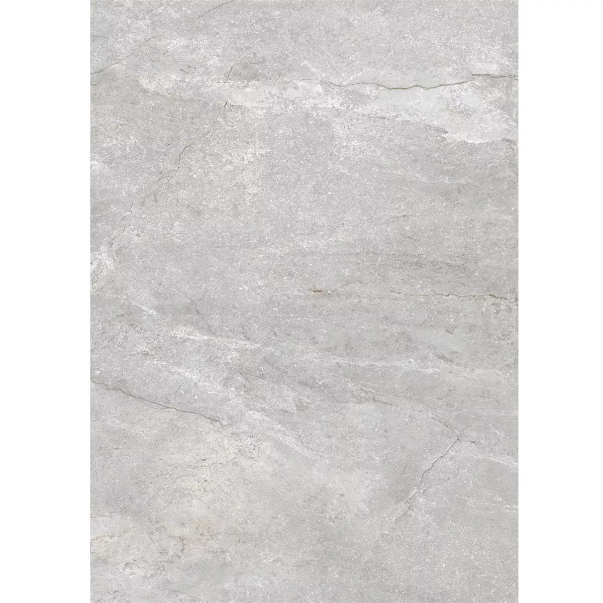 Vzorek Podlahové Dlaždice Pangea Mramorový Vzhled Matný Stříbrná 60x120cm