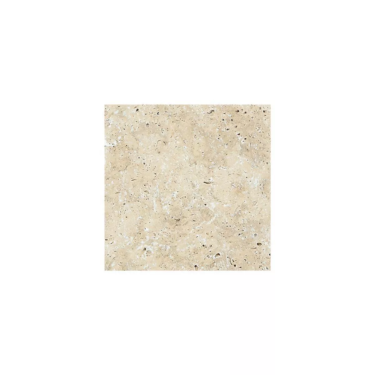 Vzorek Dlaždice Z Přírodního Kamene Z Travertinu. Barga Béžová 40,6x61cm