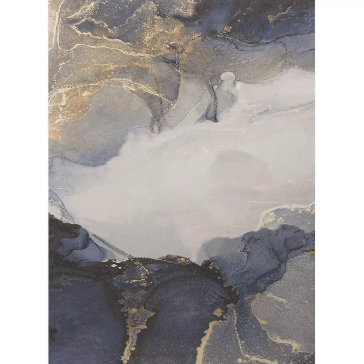 Podlahová Dlaždice Vinland Mramorový Vzhled Leštěná Modrá Šedá Zlatá 60x120cm Podlahová Dlaždice Vinland Mramorový Vzhled Leštěná Modrá Šedá Zlatá 60x120cm