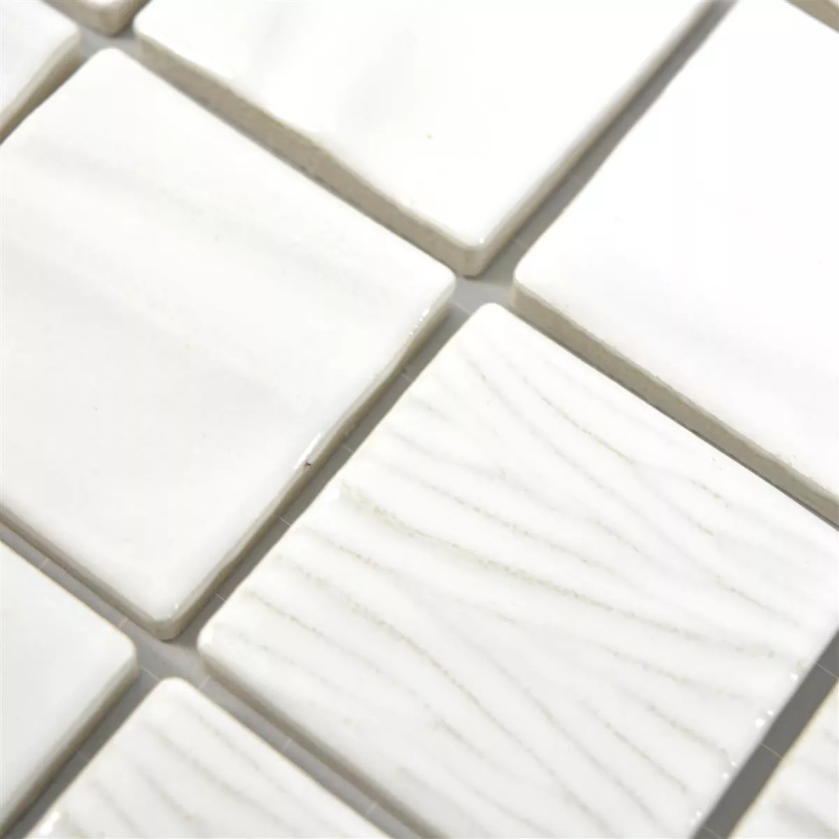 Vzorek Mozaikové Keramická Dlaždice Rokoko 3D Edelweiß