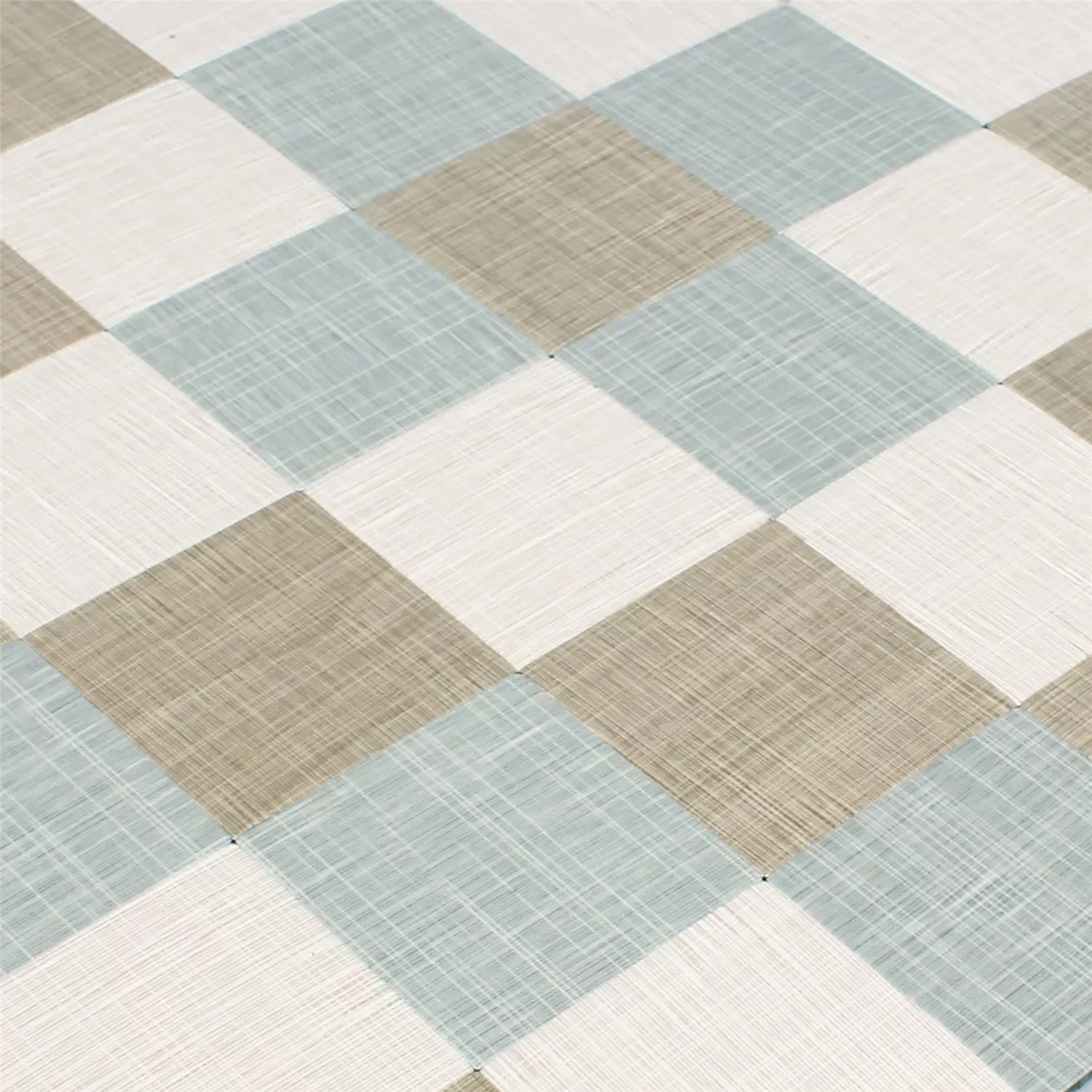 Vzorek Mozaiková Dlaždice Textilní Vzhled Kov Samolepicí Taxco Mix