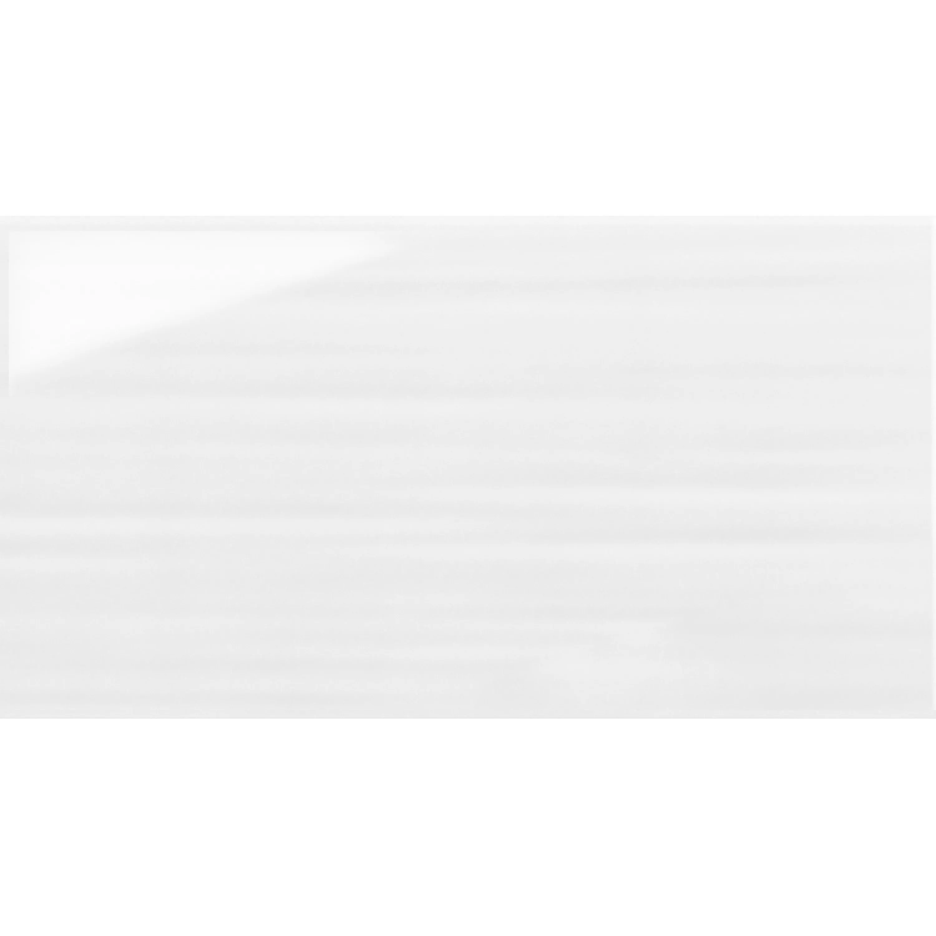 Nástěnné Obklady Richard Vlna 30x60cm Bílá Lesklá
