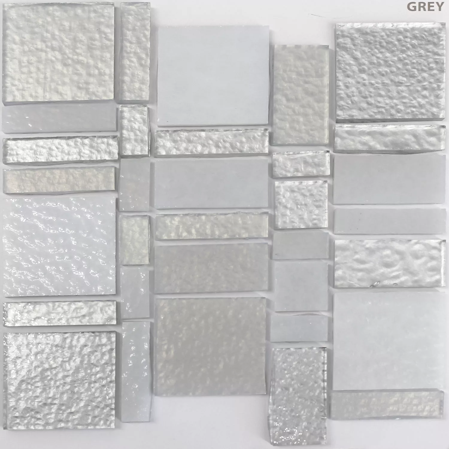 Skleněné Dlaždice Trend Recyklace Mozaika Liberty Grey