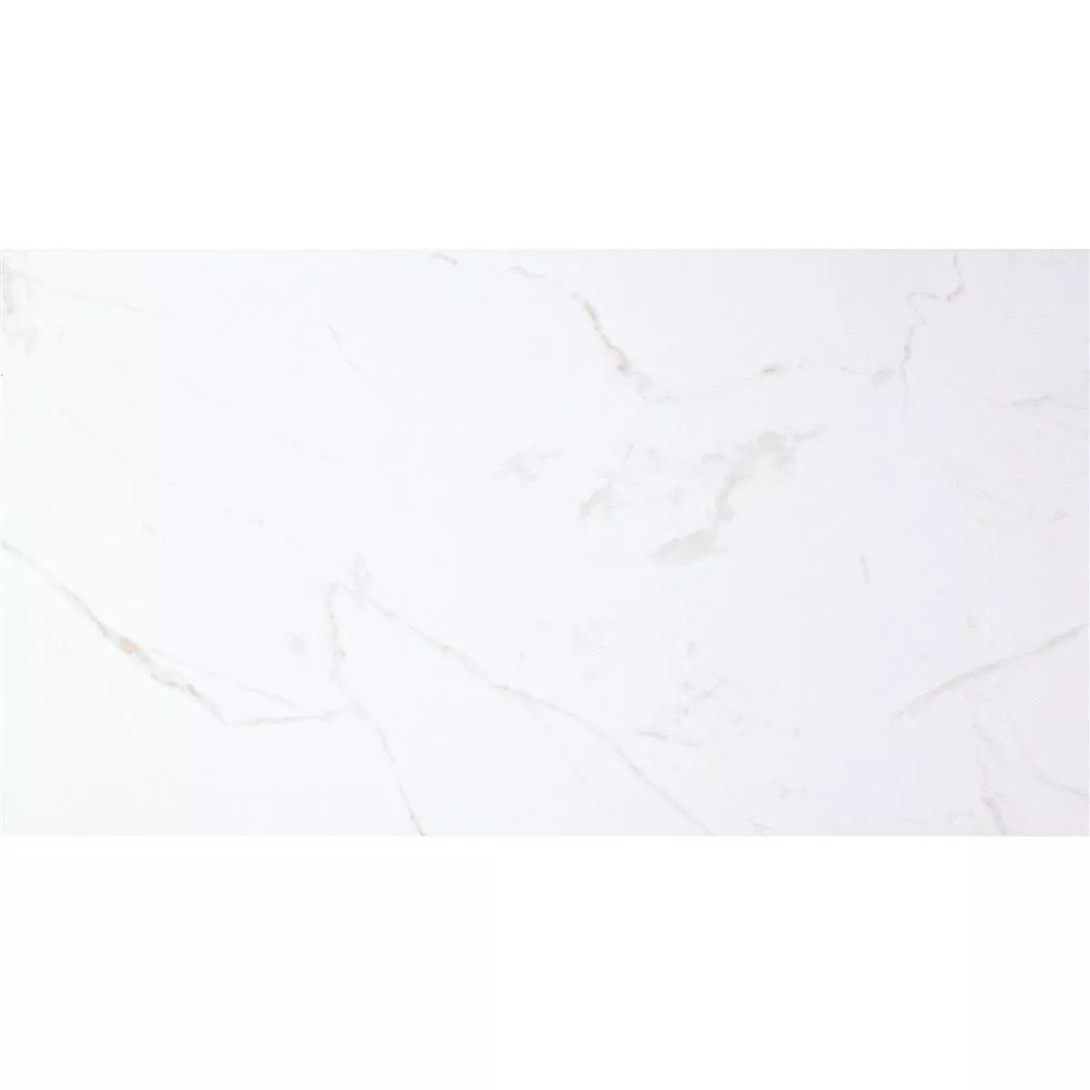 Vzorek Nástěnné Obklady Bradfort Mramorový Vzhled Bílá Rektifikováné Matný 30x60cm