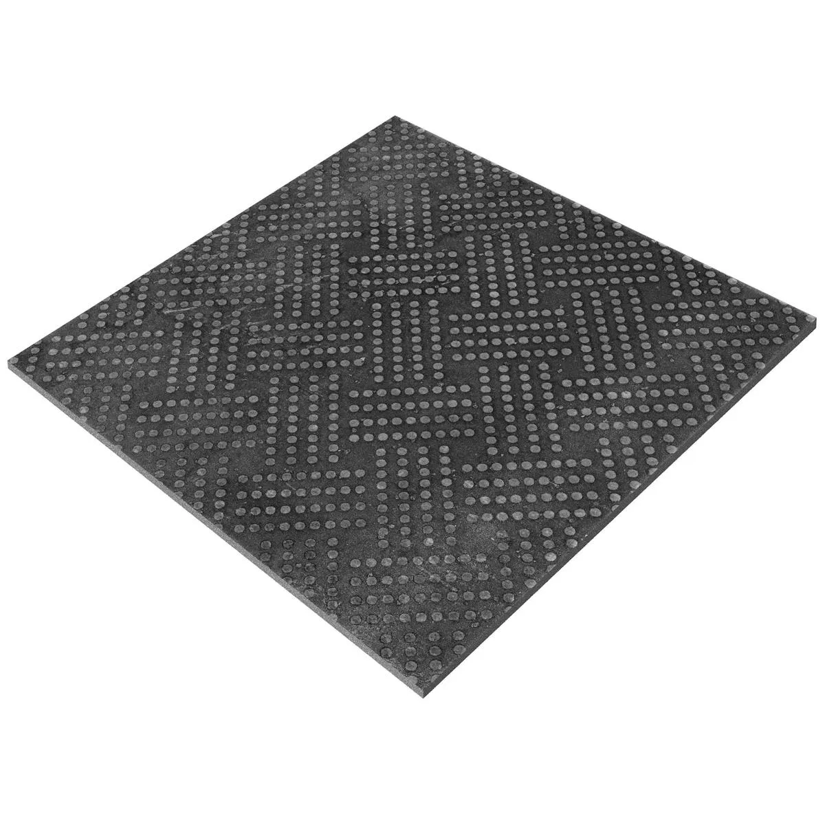 Podlahové Dlaždice Chicago Kovový Vzhled Antracitová R9 - 18,5x18,5cm Pattern 1