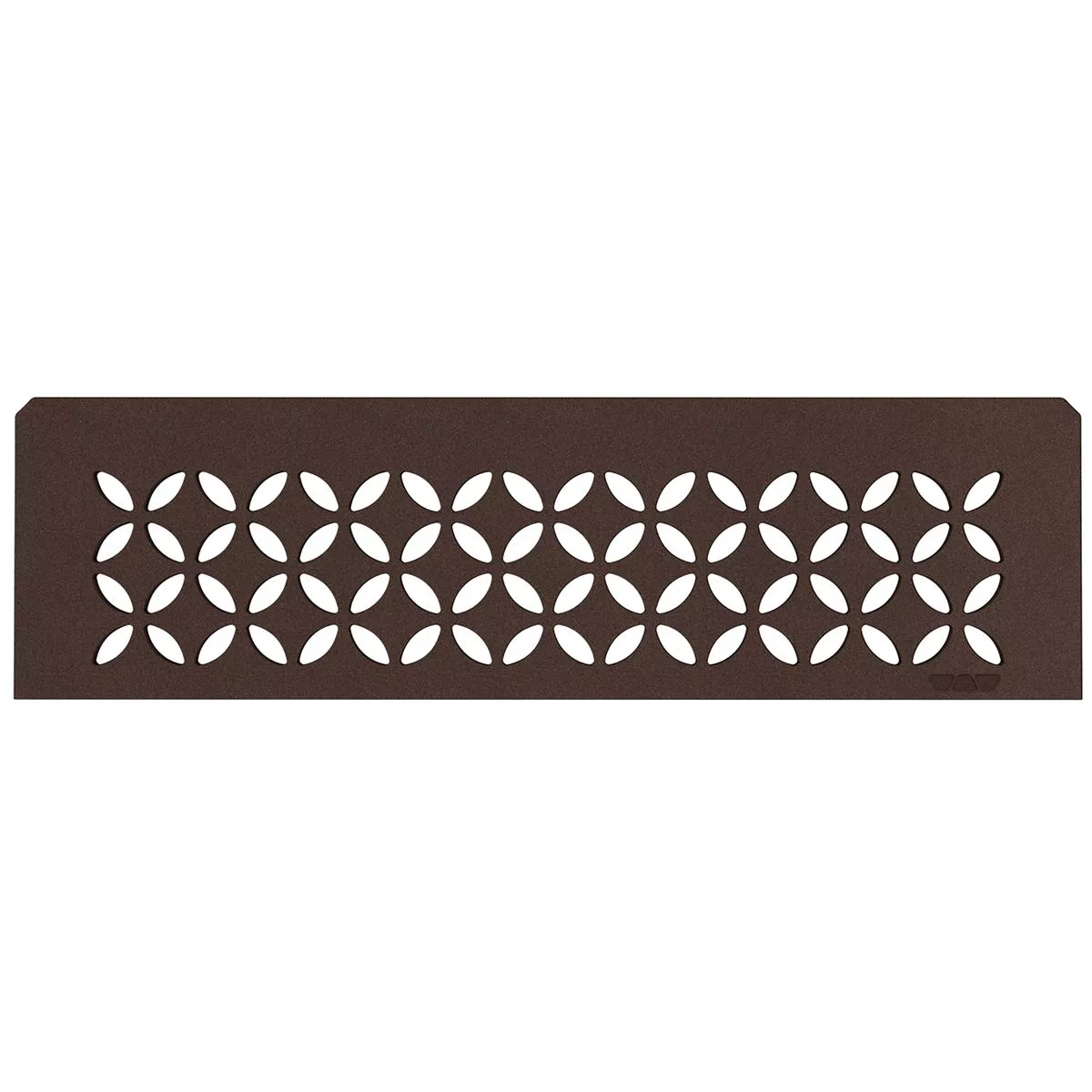 Nástěnná police Schlüter Rectangle 30x8,7cm Floral Bronze