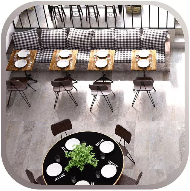 Dlažba venkovského domu Dlažba venkovského domu